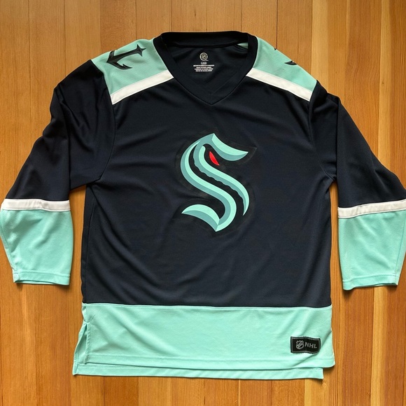 NHL Other - Seattle Kraken Jersey Home NHL Hockey Men’s Large